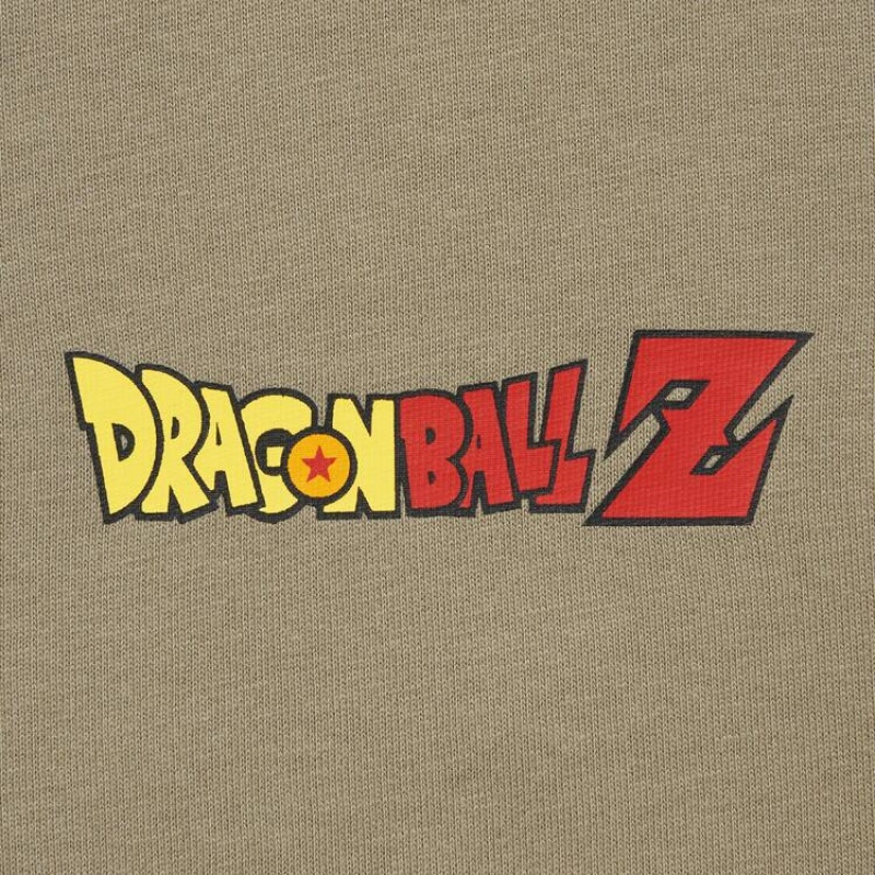 Dětské Tričko Uniqlo Ut Krátké Sleeve Dragon Ball Zelene | CFAWNSL-70