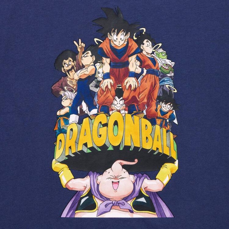 Dětské Tričko Uniqlo Ut Krátké Sleeve Dragon Ball Blankyt | IDMWCGY-34