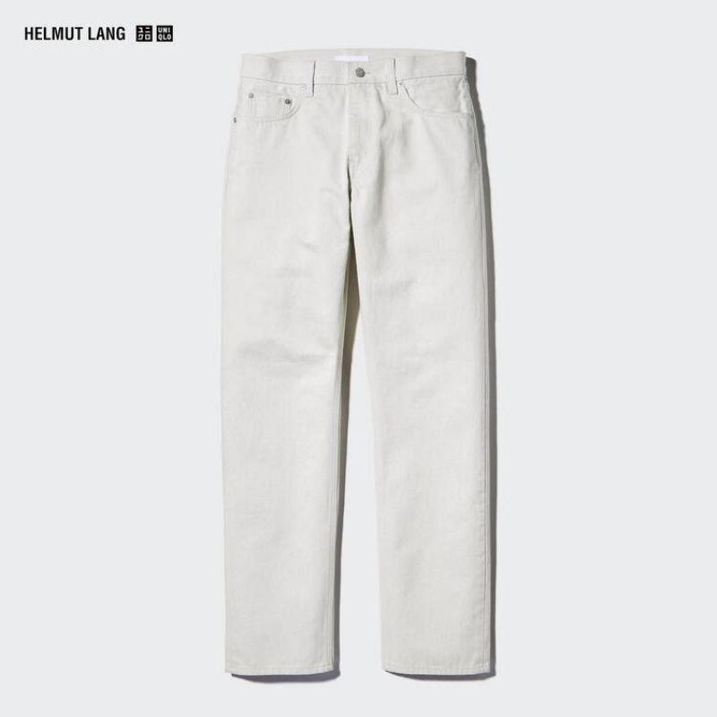 Pánské Džíny Uniqlo Helmut Lang Classic Cut Bílé | QGILOCS-65