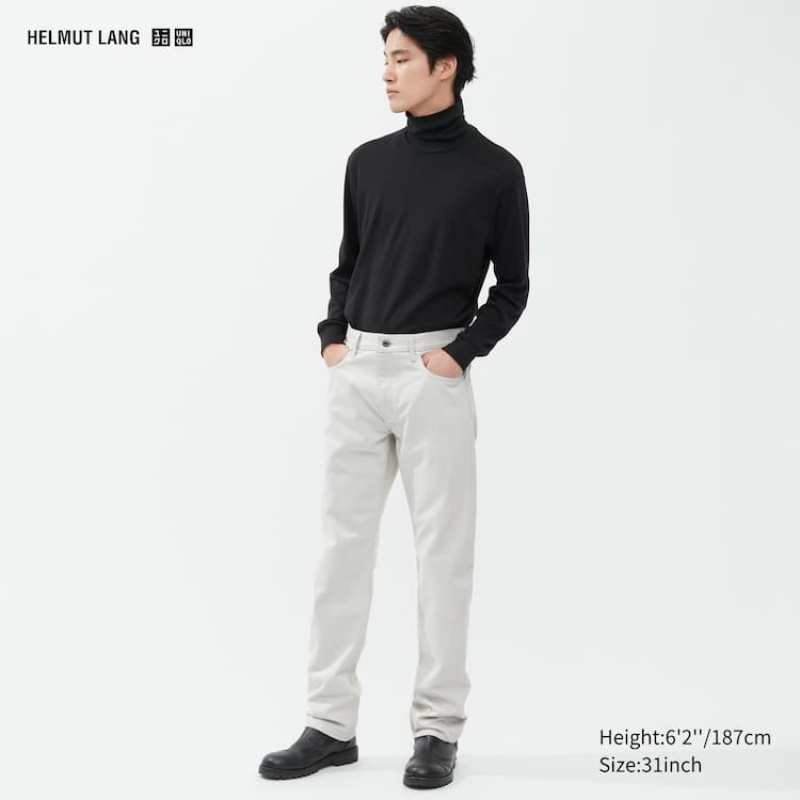 Pánské Džíny Uniqlo Helmut Lang Classic Cut Bílé | QGILOCS-65