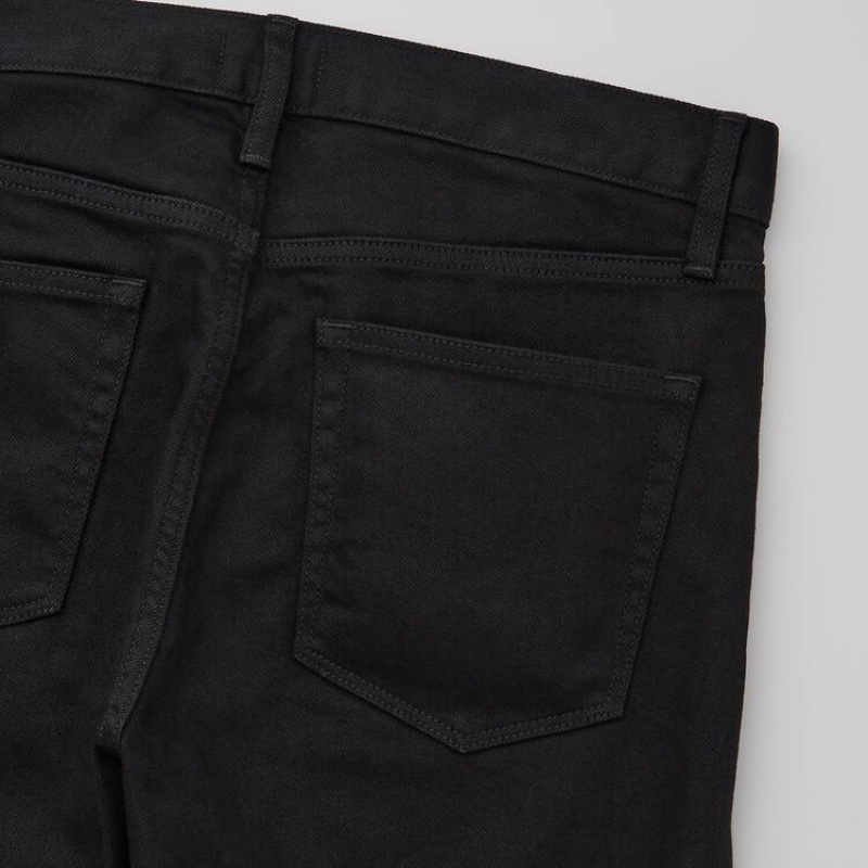 Pánské Džíny Uniqlo Selvedge Stretch Slim Fit (2021 Season) Tmavě Blankyt | TJLYGNX-83