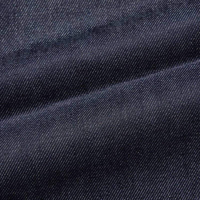 Pánské Džíny Uniqlo Selvedge Stretch Slim Fit Tmavě Blankyt | YOJGITU-60