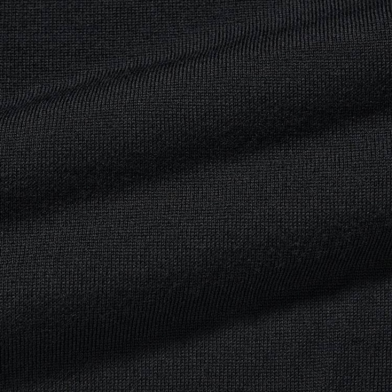 Pánské Jumpers Uniqlo 100% Extra Fine Merino Collar Tmavě Blankyt | KTBJPCR-04