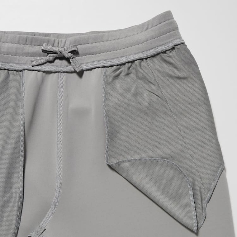 Pánské Kalhoty Jogger Uniqlo Dry Stretch Šedé | MLQHJGN-54