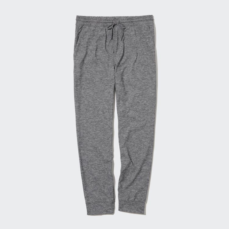 Pánské Kalhoty Jogger Uniqlo Ultra Stretch Active (Long) Šedé | ZBMNTUC-84