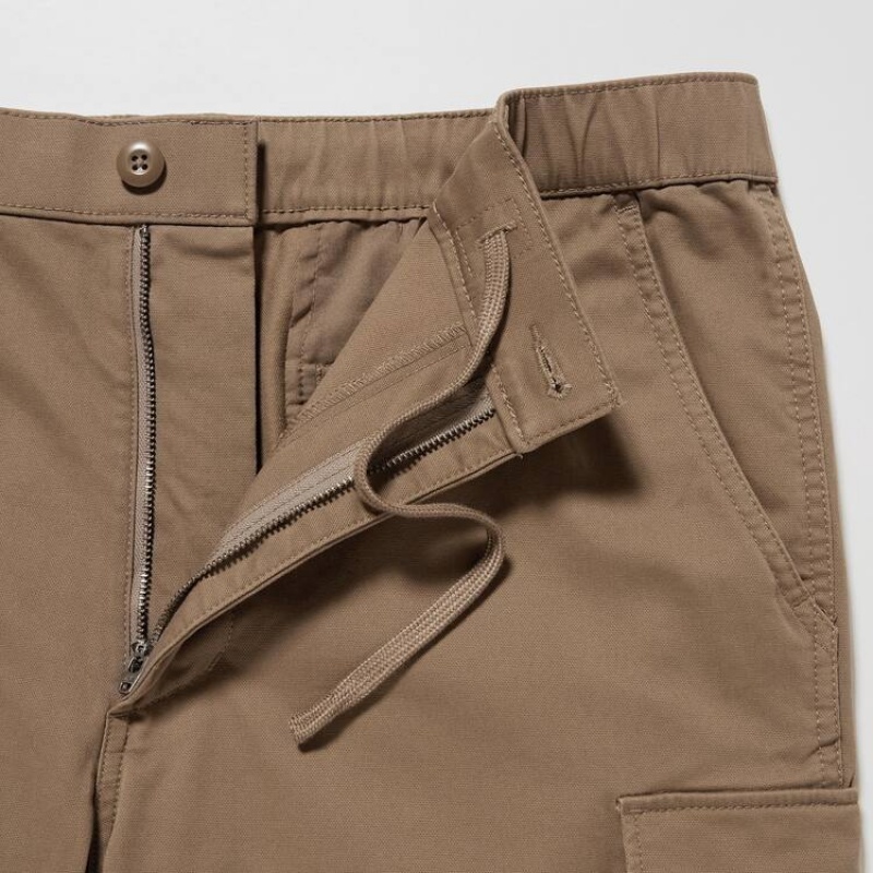 Pánské Kalhoty Uniqlo Cargo Jogger Hnědožlutý | DUTISAC-53