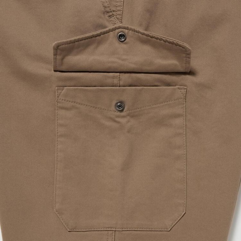 Pánské Kalhoty Uniqlo Cargo Jogger Hnědožlutý | DUTISAC-53