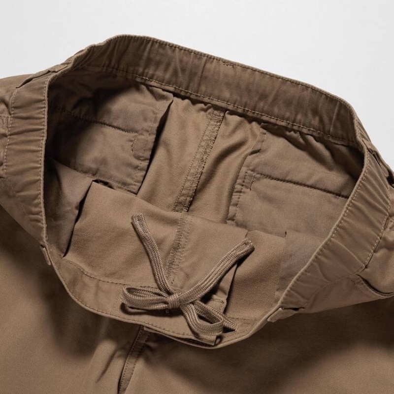 Pánské Kalhoty Uniqlo Cargo Jogger Hnědožlutý | DUTISAC-53