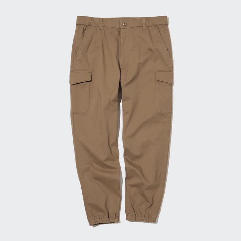 Pánské Kalhoty Uniqlo Cargo Jogger Hnědožlutý | DUTISAC-53