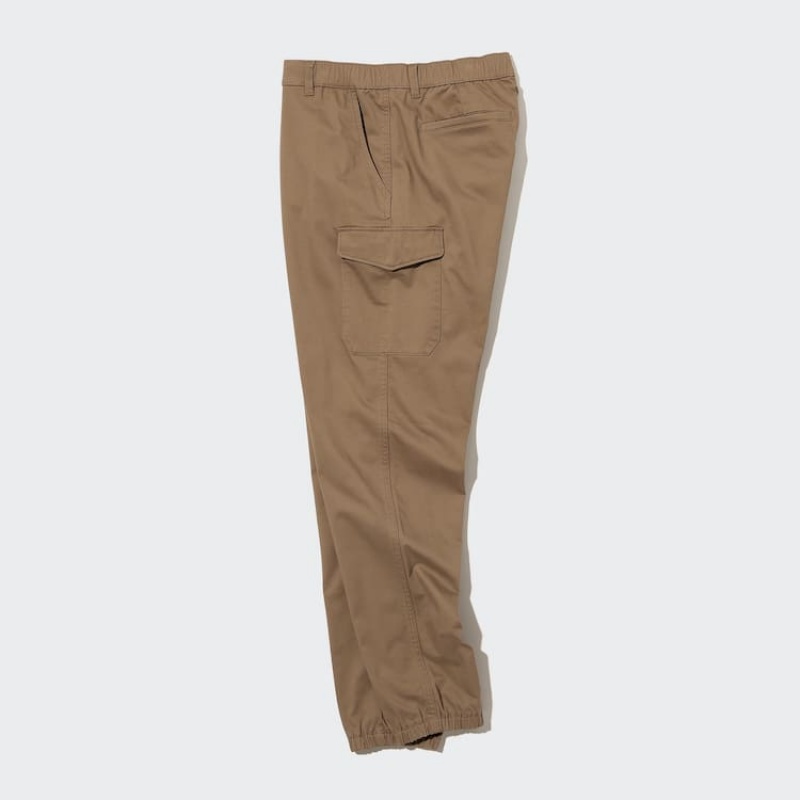 Pánské Kalhoty Uniqlo Cargo Jogger (Long) Hnědé | QDFGMHX-45