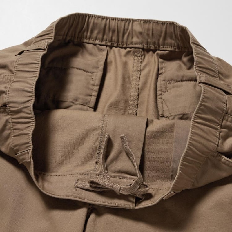 Pánské Kalhoty Uniqlo Cargo Jogger (Long) Hnědé | QDFGMHX-45