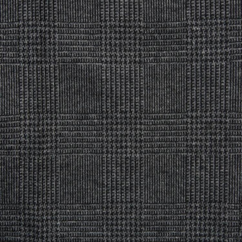 Pánské Kalhoty Uniqlo Smart Glen Checked Ankle Length (Long) Šedé | RPWTSLO-93