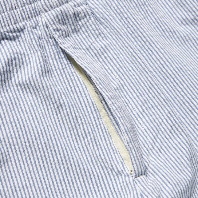 Pánské Kraťasy Uniqlo Dry Stretch Seersucker Easy Blankyt | JPOLVIN-05