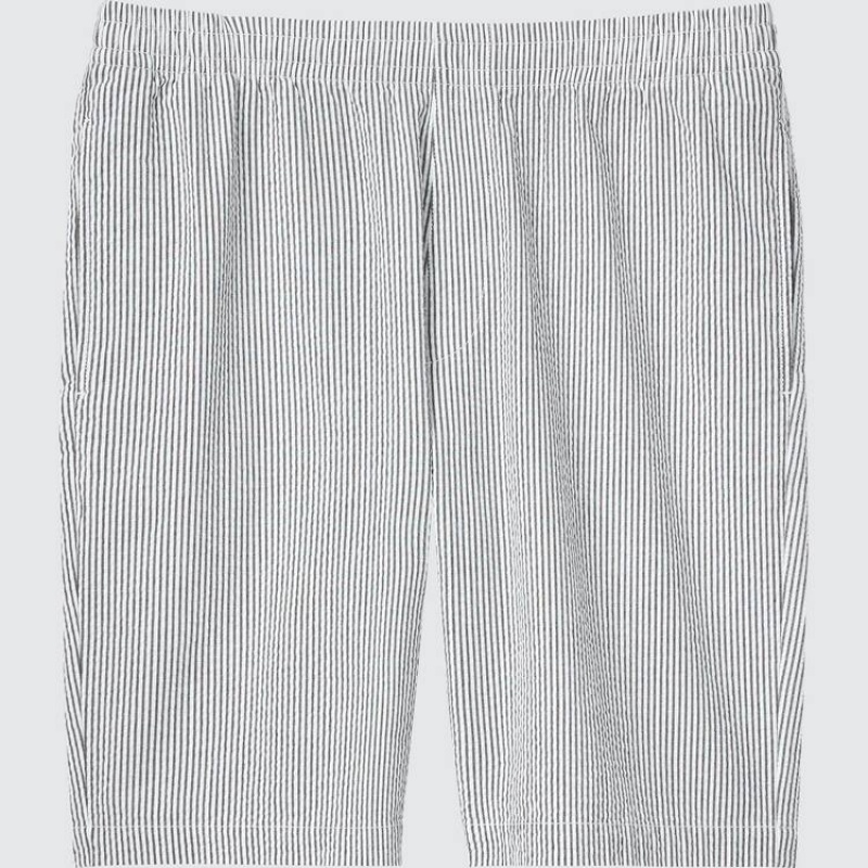 Pánské Kraťasy Uniqlo Stretch Šedé | AIUTYMS-35