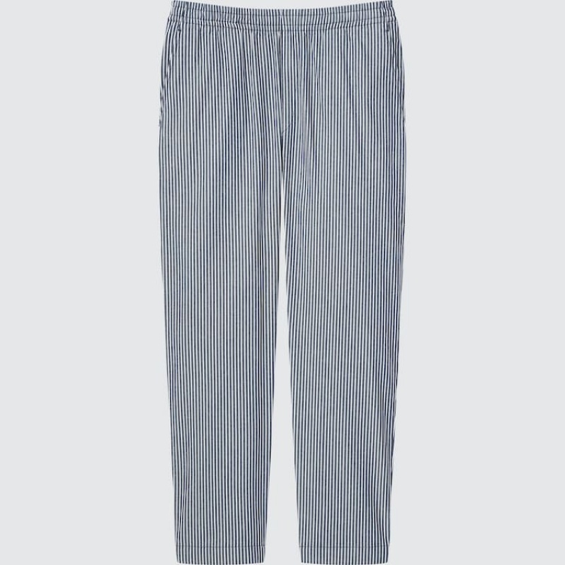 Pánské Loungewear Uniqlo Hickory Easy Relaxed Ankle Length Blankyt | CWZQRJH-36