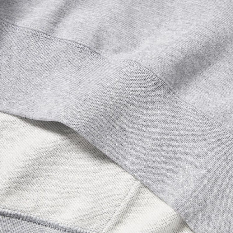 Pánské Loungewear Uniqlo Sweat Zipped Šedé | WZVDOTN-72