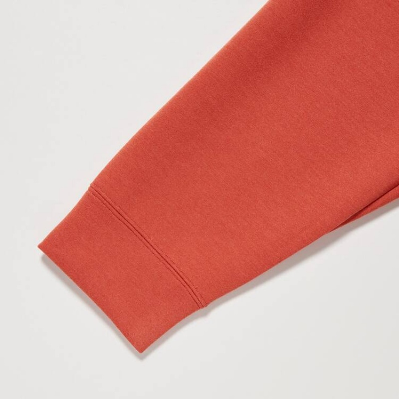 Pánské Mikina s Kapucí Uniqlo Dry Stretch Oranžové | JIVTKAY-19