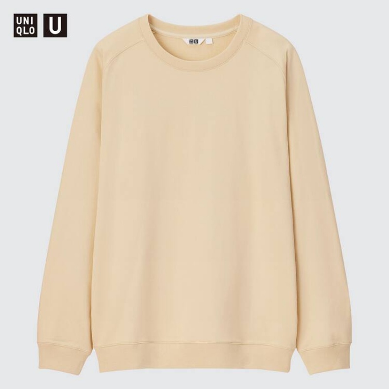 Pánské Mikiny Uniqlo U Light Krém | PWXARVF-90