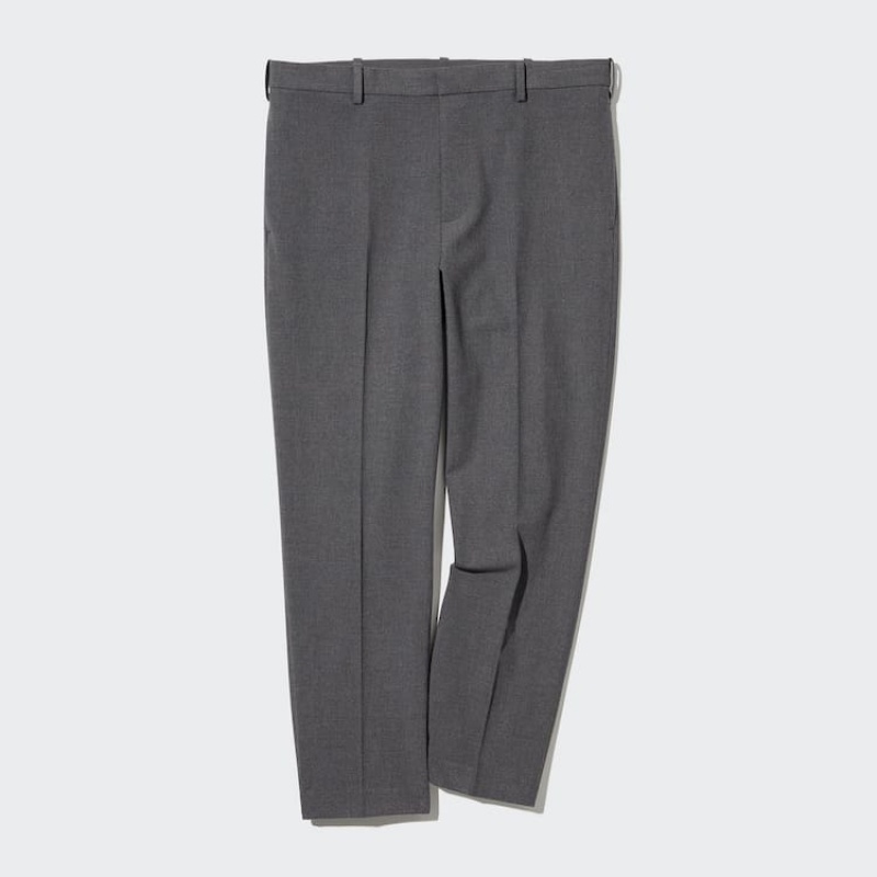 Pánské Obleky Uniqlo Smart Ankle Length Šedé | WODKJBF-87