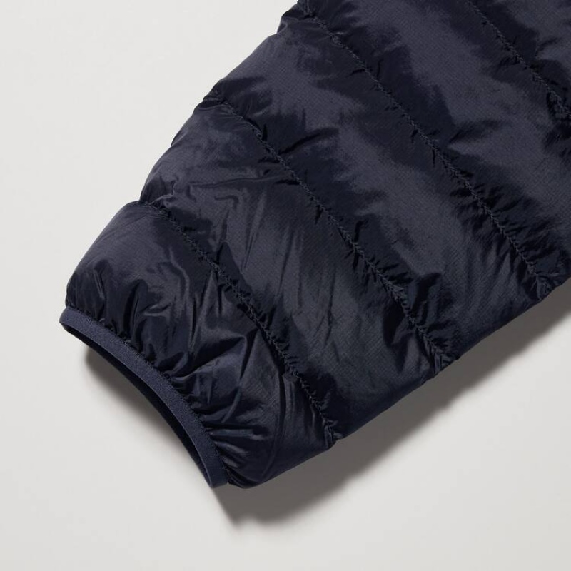 Pánské Parka Uniqlo Ultra Light Down 3d Cut Tmavě Blankyt | HENOITQ-21