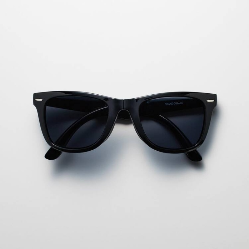 Pánské Sluneční Brýle Uniqlo Wellington Folding Sunglasses Černé | FCRBDWN-51