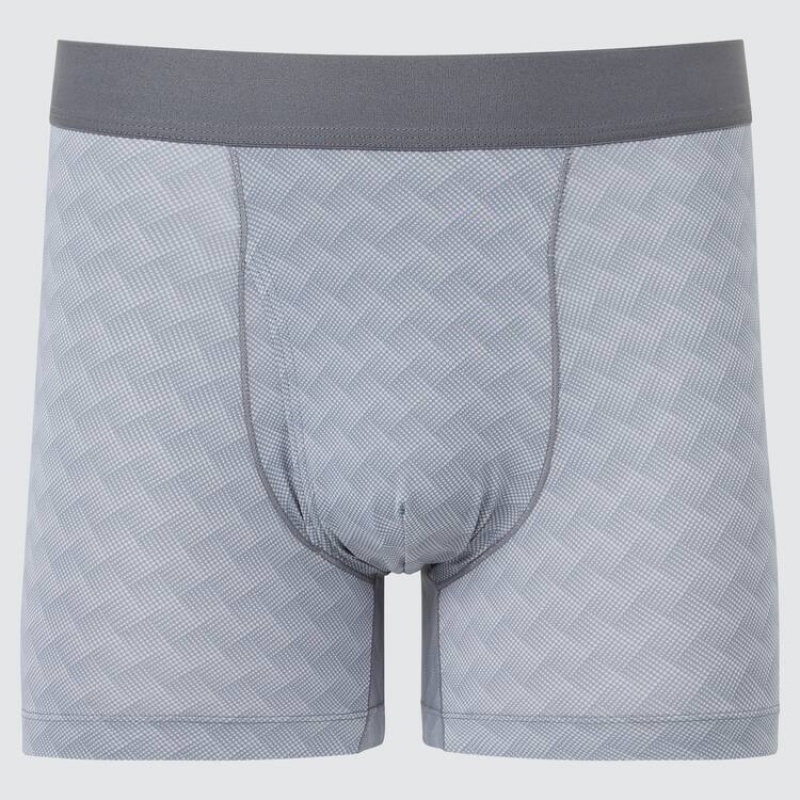 Pánské Spodní Prádlo Uniqlo Airism Gradation Boxers Šedé | ISKYTMA-68