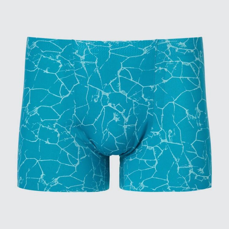 Pánské Spodní Prádlo Uniqlo Airism Seamless Kategorie Boxers Zelene | LNVEQUJ-34