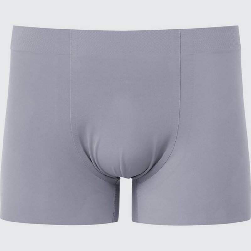 Pánské Spodní Prádlo Uniqlo Airism Ultra Seamless Boxerské Šedé | FTWUIGD-71