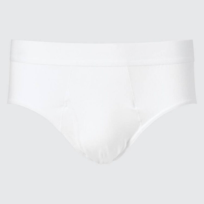 Pánské Spodní Prádlo Uniqlo Briefs Bílé | LFIPSMC-75