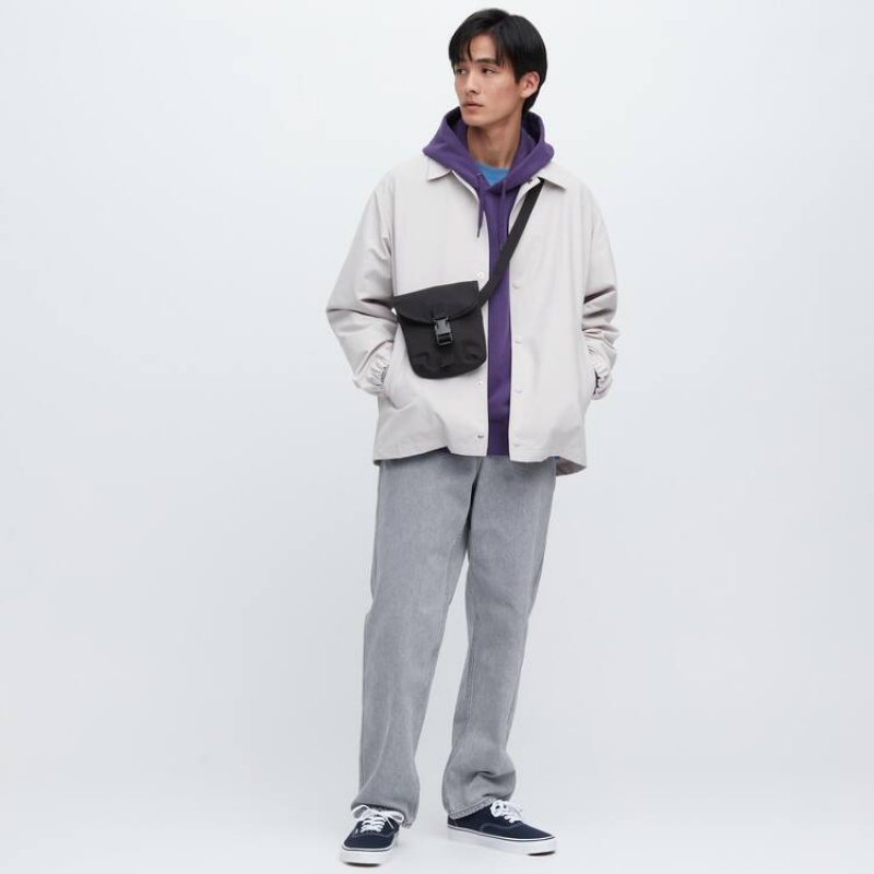 Pánské Tašky Uniqlo Mini Shoulder Černé | SHKJURG-06