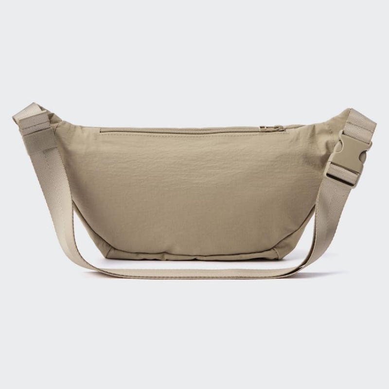 Pánské Tašky Uniqlo Nylon Crossbody Béžový | HDVNGIR-02